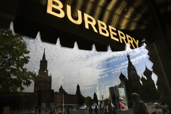 Burberry russia sales
